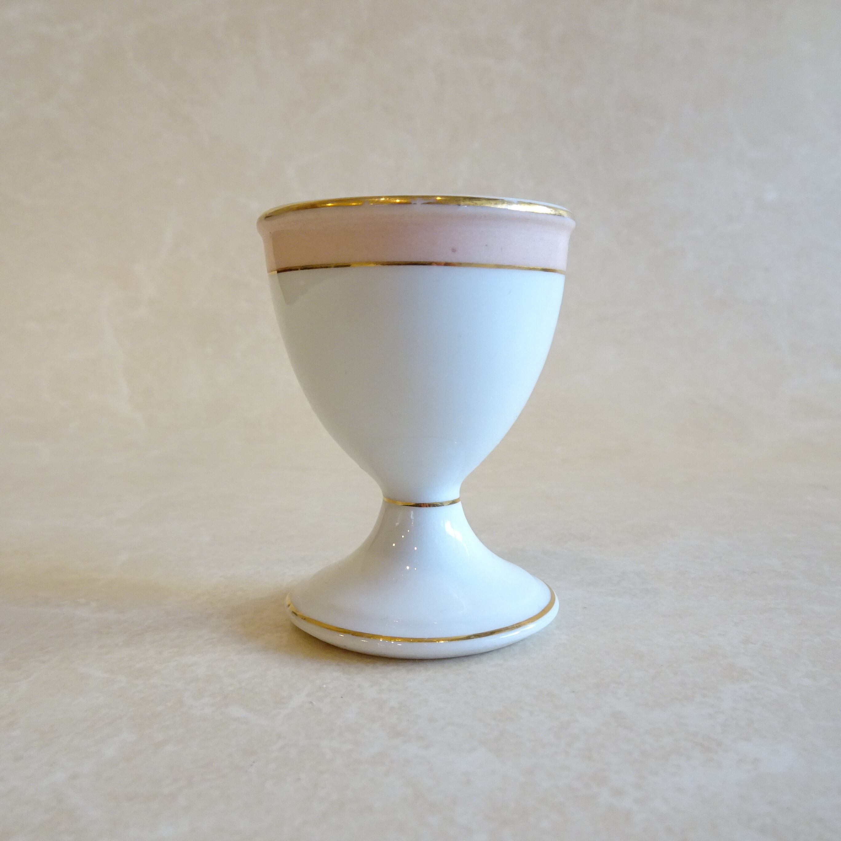 オールドノリタケ ベビーピンクのエッグスタンド | 純喫茶家具の村田商會