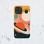 受注生産 iPhoneケース 土星風リング惑星｜スペースエイジ RFSP002A