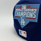 NEW ERA 59FIFTY/5950 Allover ロサンゼルス・ドジャース ダークロイヤル