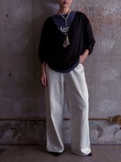tay Original／ Juzu-dama beads tassel cord necklace