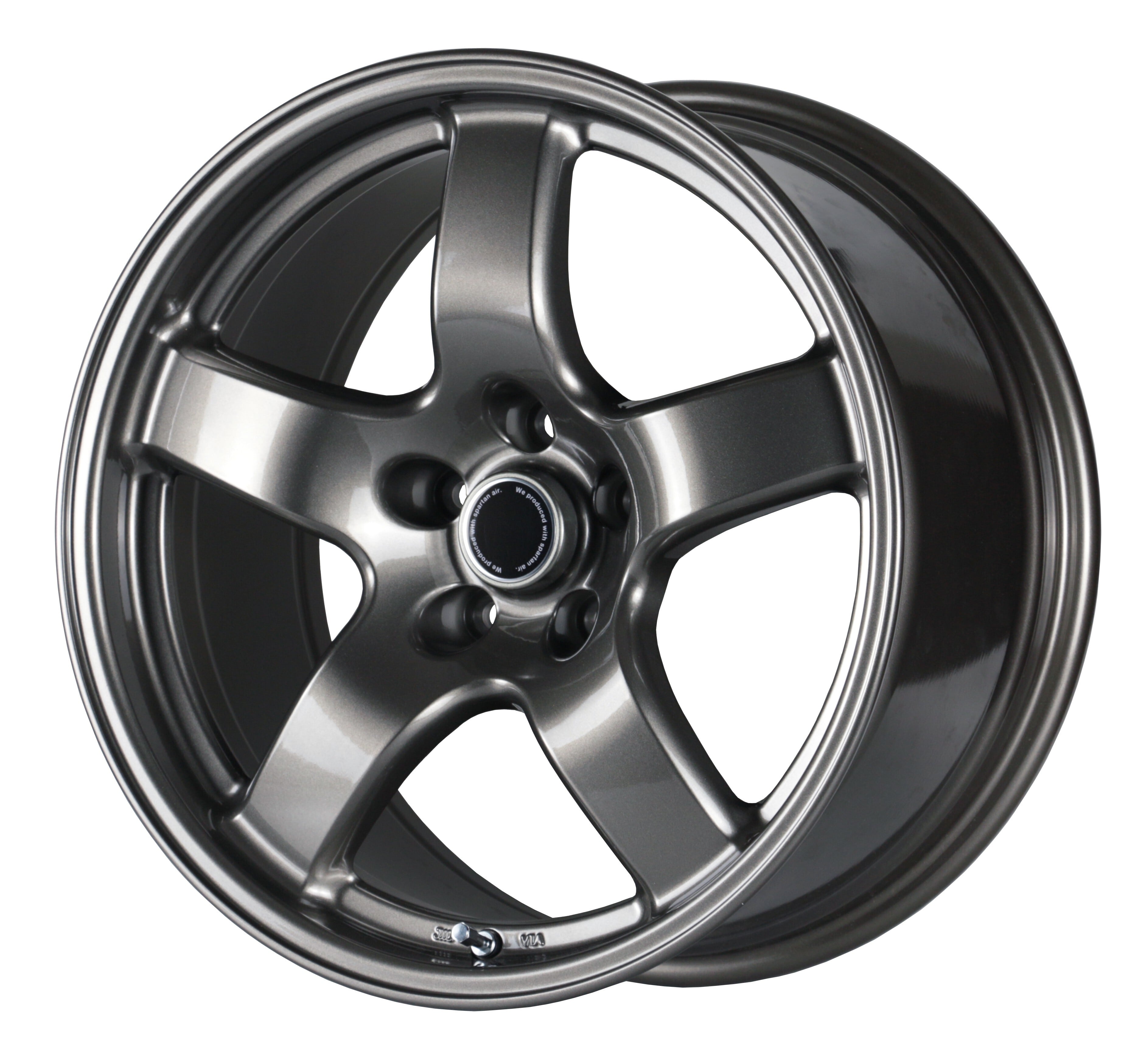 GTR】ホイール BNR32専用設計 1890+20 5-114.3 ガンメタ 1本