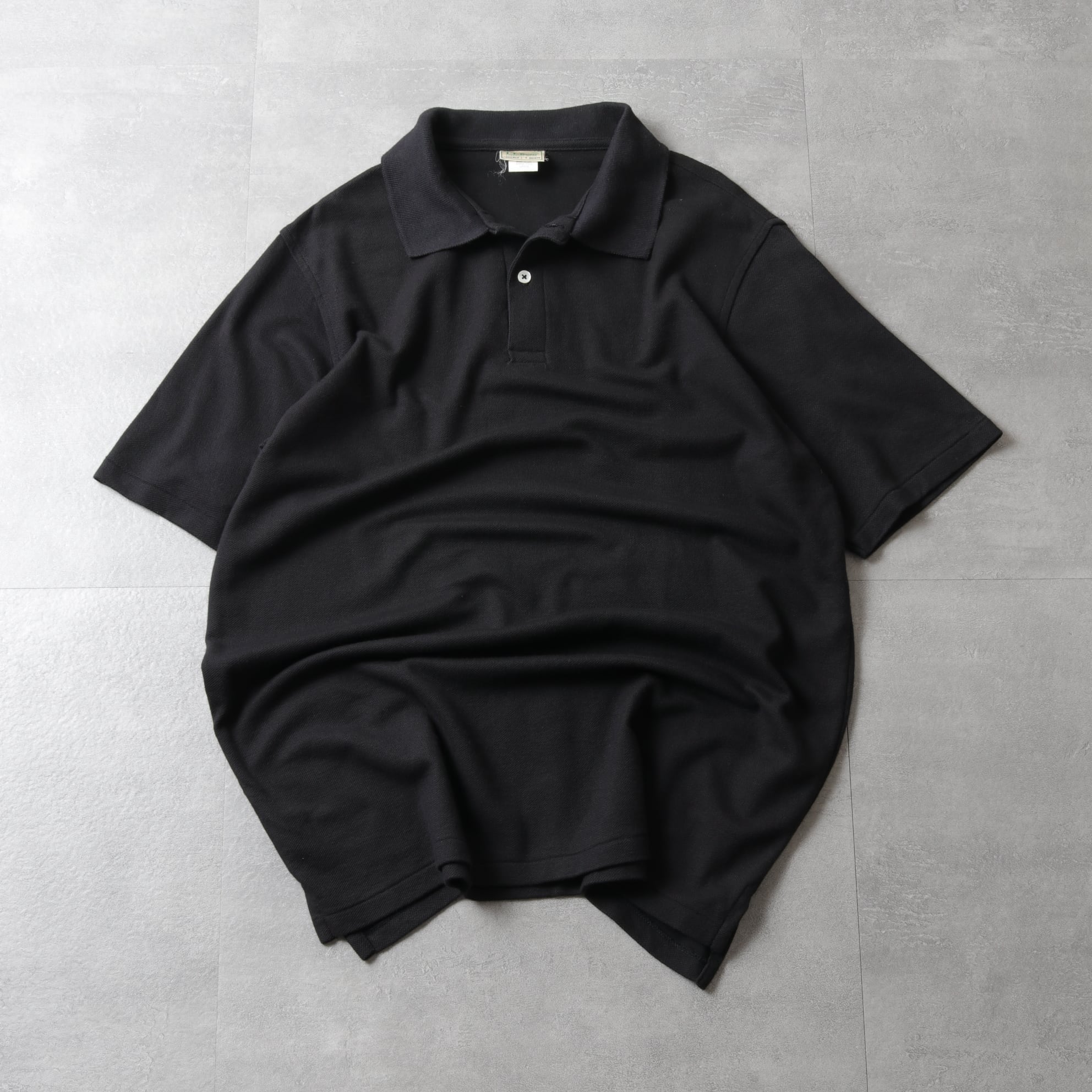 Brooks Brothers ポロニッツ XL コットン/ポリエステルピケ ソリッド ポロシャツ withポケット