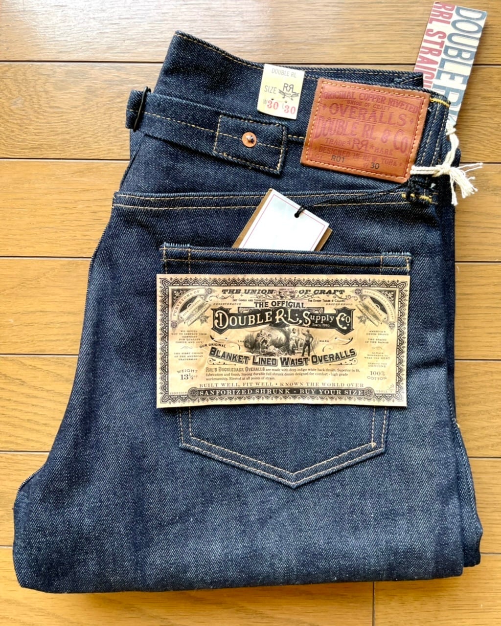 NOS(新古品) RRL ブランケット オーバーオール W30-L30 | Room Style Store