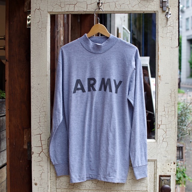 US ARMY IPFU L/S T-shirt / アーミー リフレクター モックネック Tシャツ