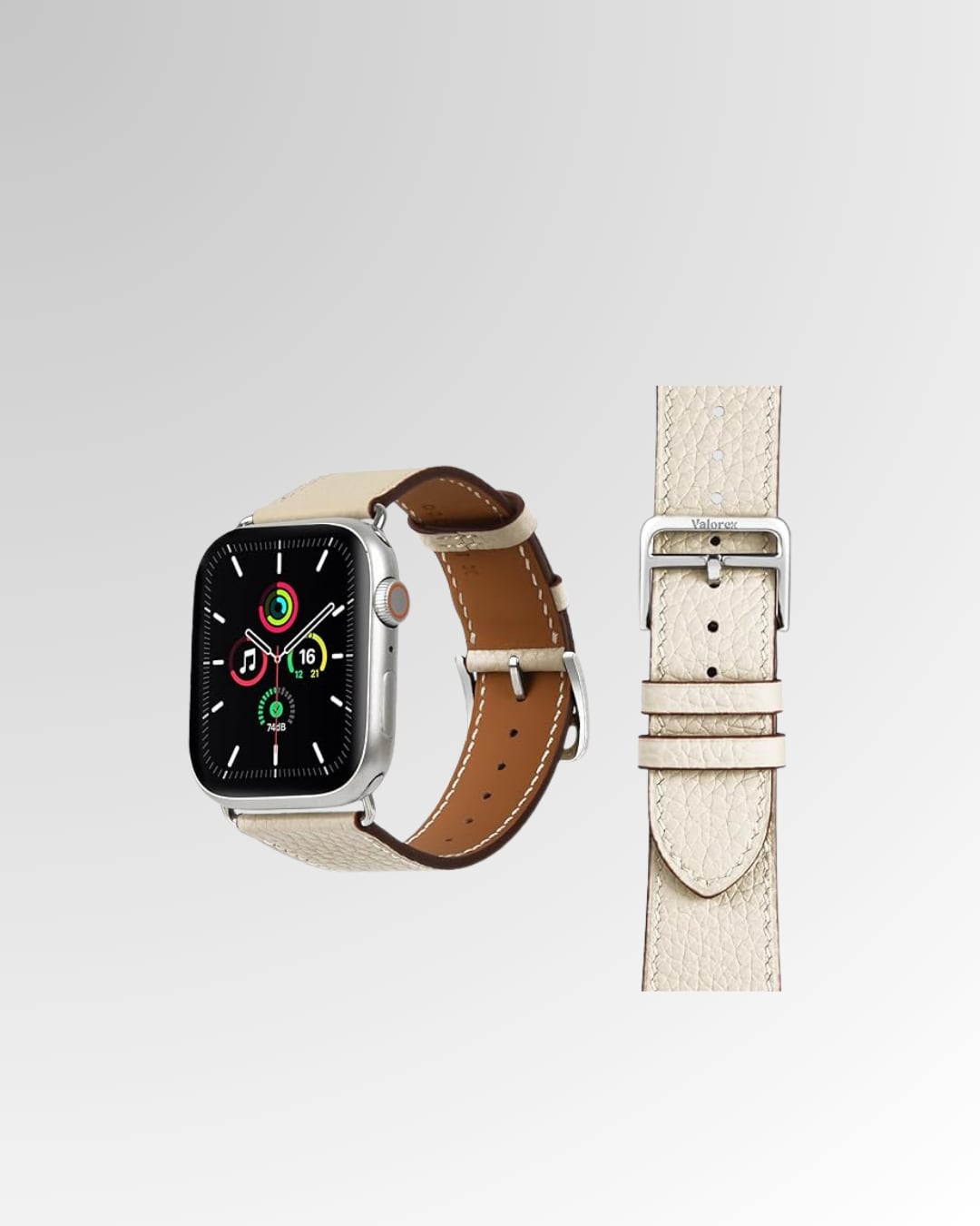 AppleWatchベルト トゴ パールホワイト