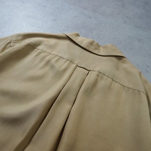Polo by Ralph Lauren "CALDWELL" open collar shirt Silk Cotton L 古着