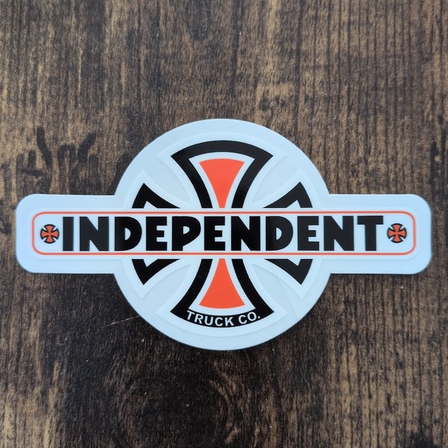 【ST-247】Independent Trucks インディペンデント skateboard sticker スケートボード ステッカー Spanning Mylar ブルー