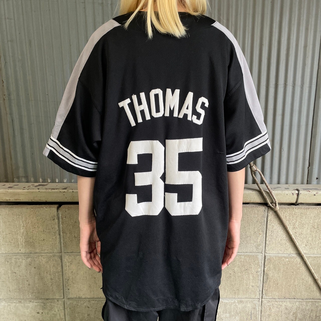 90年代 スターター MLB ホワイト・ソックス THOMAS 35 ベースボール 