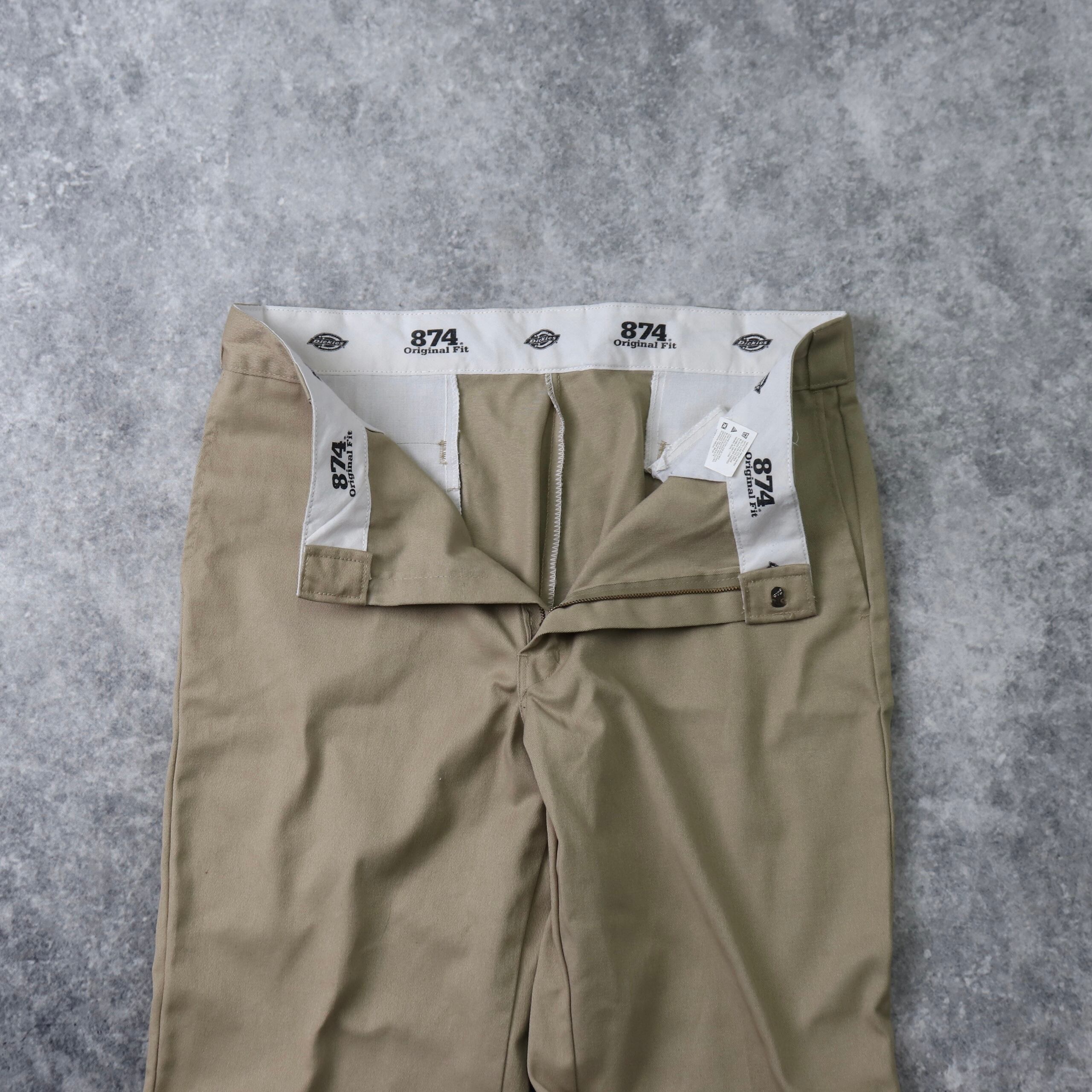 Dickies 874 ワークパンツ ベージュ