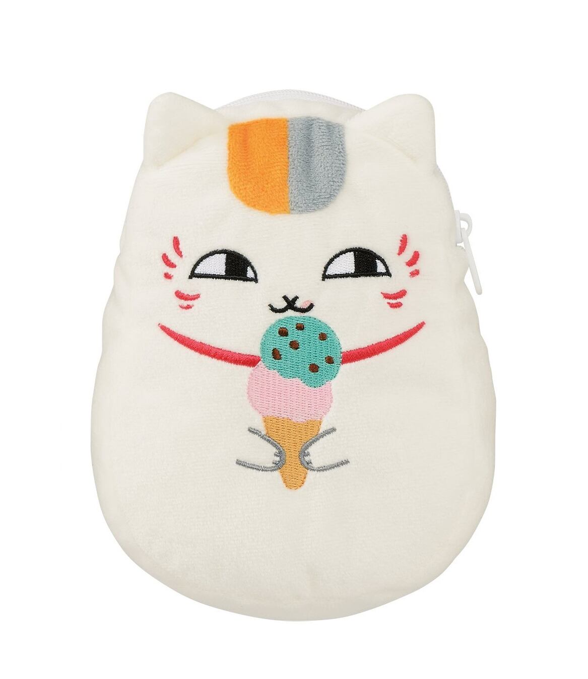 夏目友人帳 ぬいぐるみ ポーチ ニャンコ先生 バッグ 小物入れ 化粧ポーチ グッズ ねこ 猫 ケース アイス 夏目 プライズ アミューズメント雑貨のホビーポート
