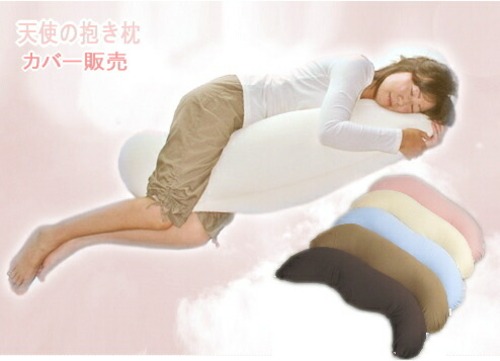 天使の抱き枕 専用カバー は肌にとってもしなやかな国産ニット素材。選べる6配色より 送料無料