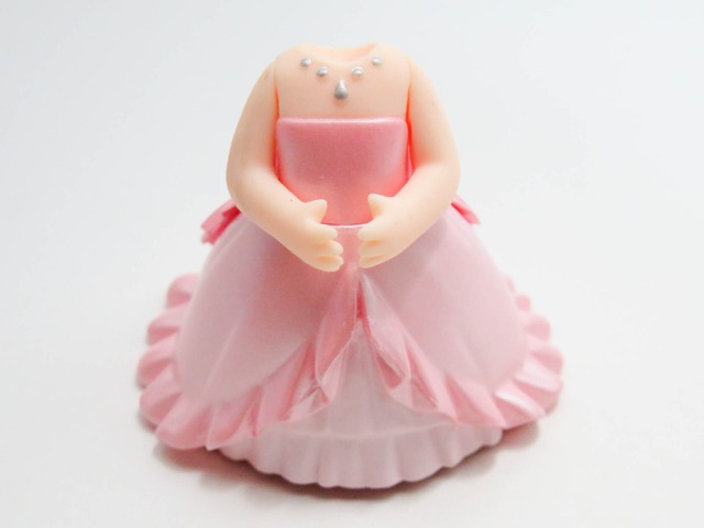 再入荷（A－ランク）ねんどろいどもあ きせかえウエディング01 体パーツ ドレス ハピネスピンク