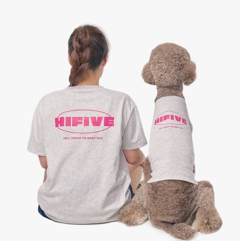 M/即納【HIFIVE】Human Skater Graphic Logo Graphic TShirt《Pink》