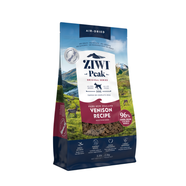 【定期便】ベニソン ２.５ｋg   エアドライ ドッグ ZIWI Peak (ジウィ ピーク)