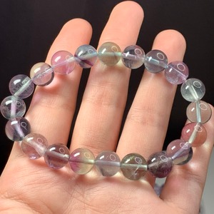 A4.優しいグラデーションフローライトブレスレット