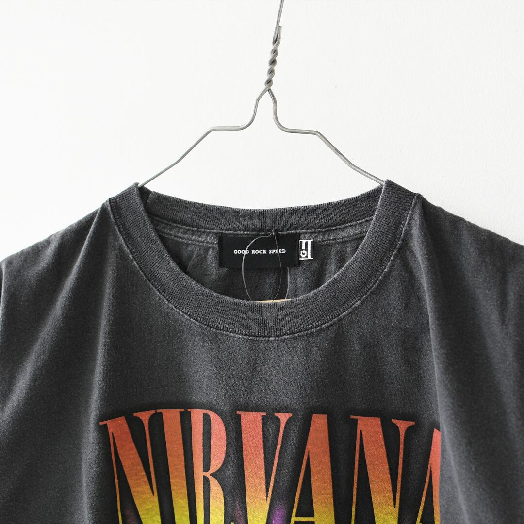 GOOD ROCK SPEED [グッドロックスピード] NIRVANA T-SHIRT [26NVN007W