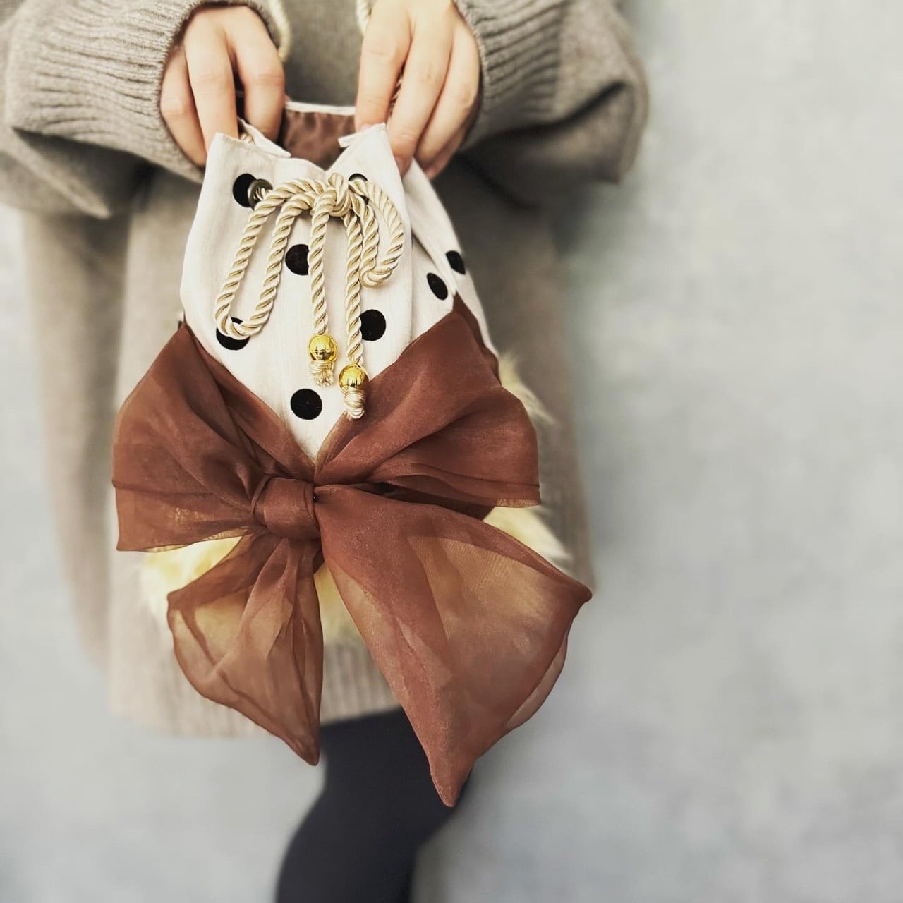 くま 図書袋絵本袋ショルダーバッグ ベア リボン ハート ピンク 入学