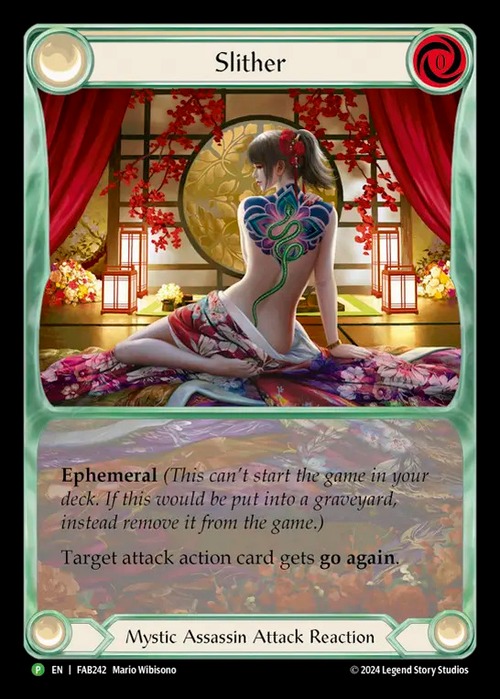 FAB242『CF』【Mystic Assassin】Slither 状態MP 画像
