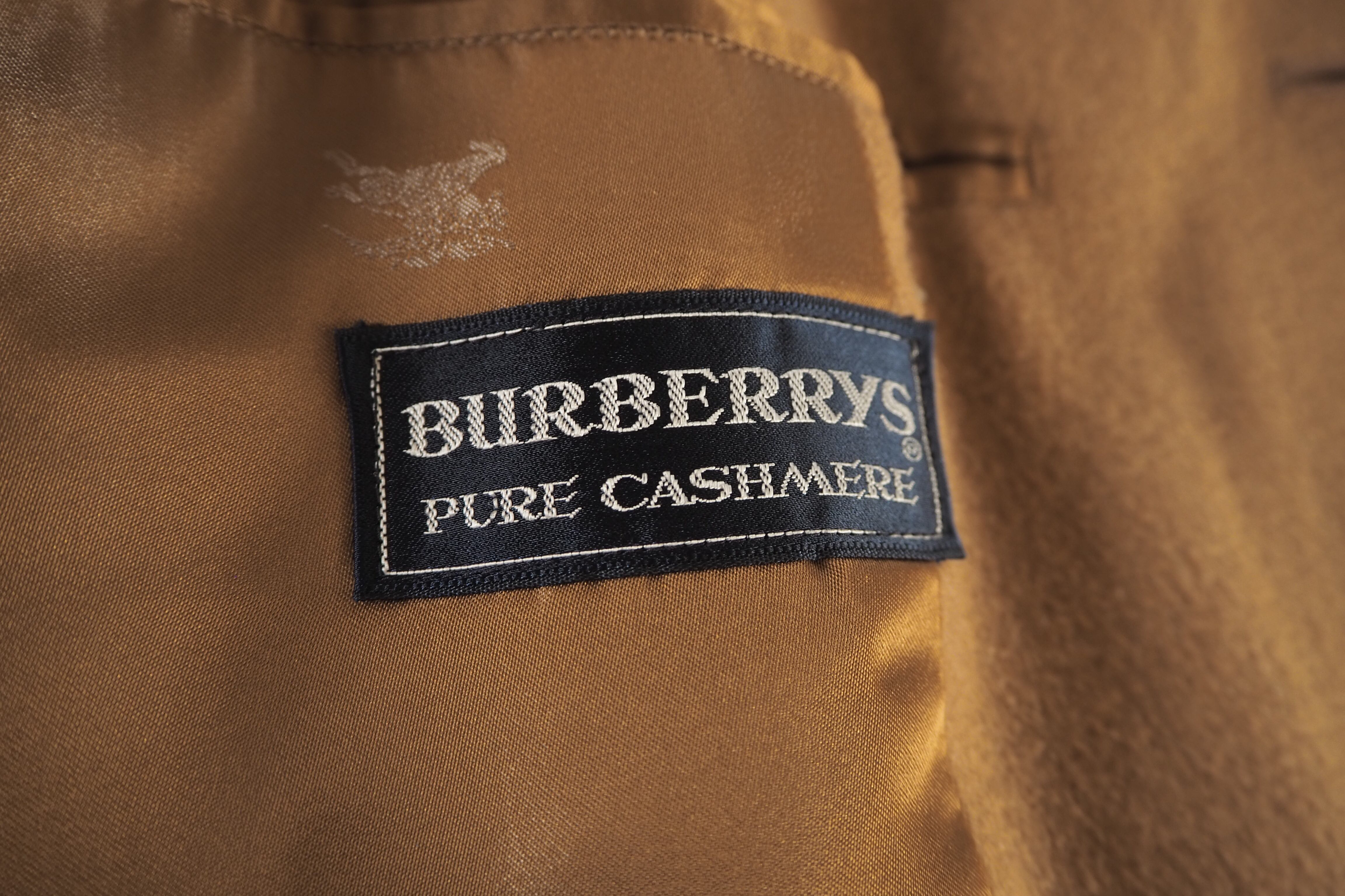 pure cashmere 100% Balmacaan coat