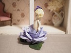 パープルローズの花の精　ジャパンビスク（キズあり） 画像9
