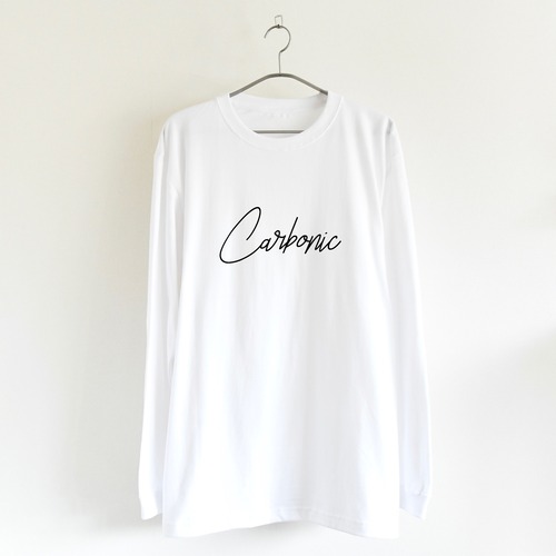 carbonic HAND LETTER logo L/S