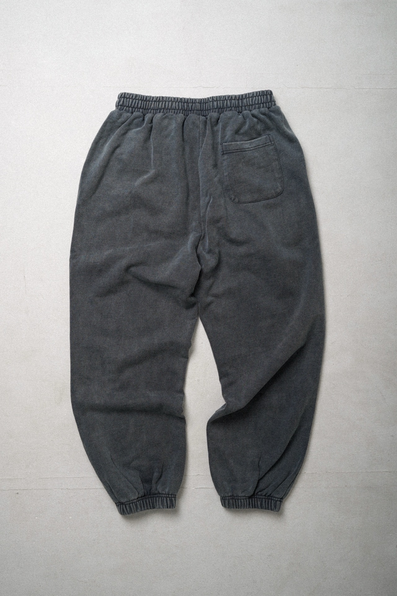 ヴィンテージスウェットロングパンツ　ダークブルーグレー