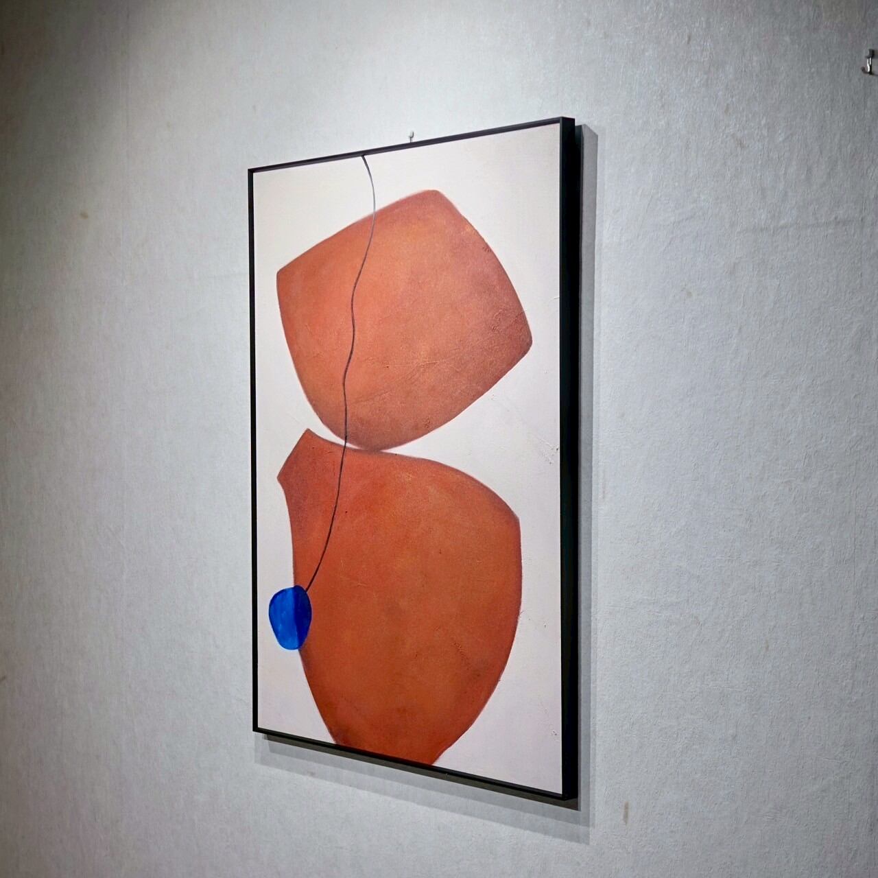 輸入品 油絵 抽象画 壁掛け アート 110×80 現代 美術 絵 絵画