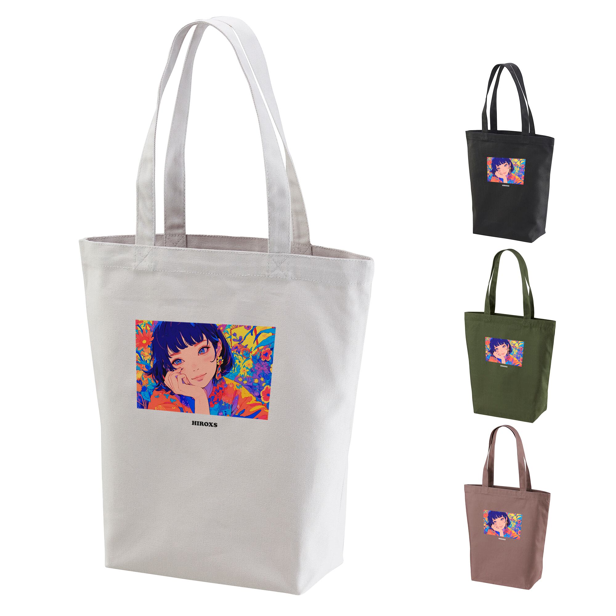 hiroxs_girl02_トートバッグ 【Mサイズ:4色】 | TrunkGallery hiroxs_girl02_トートバッグ 【Mサイズ:4色】 | TrunkGallery