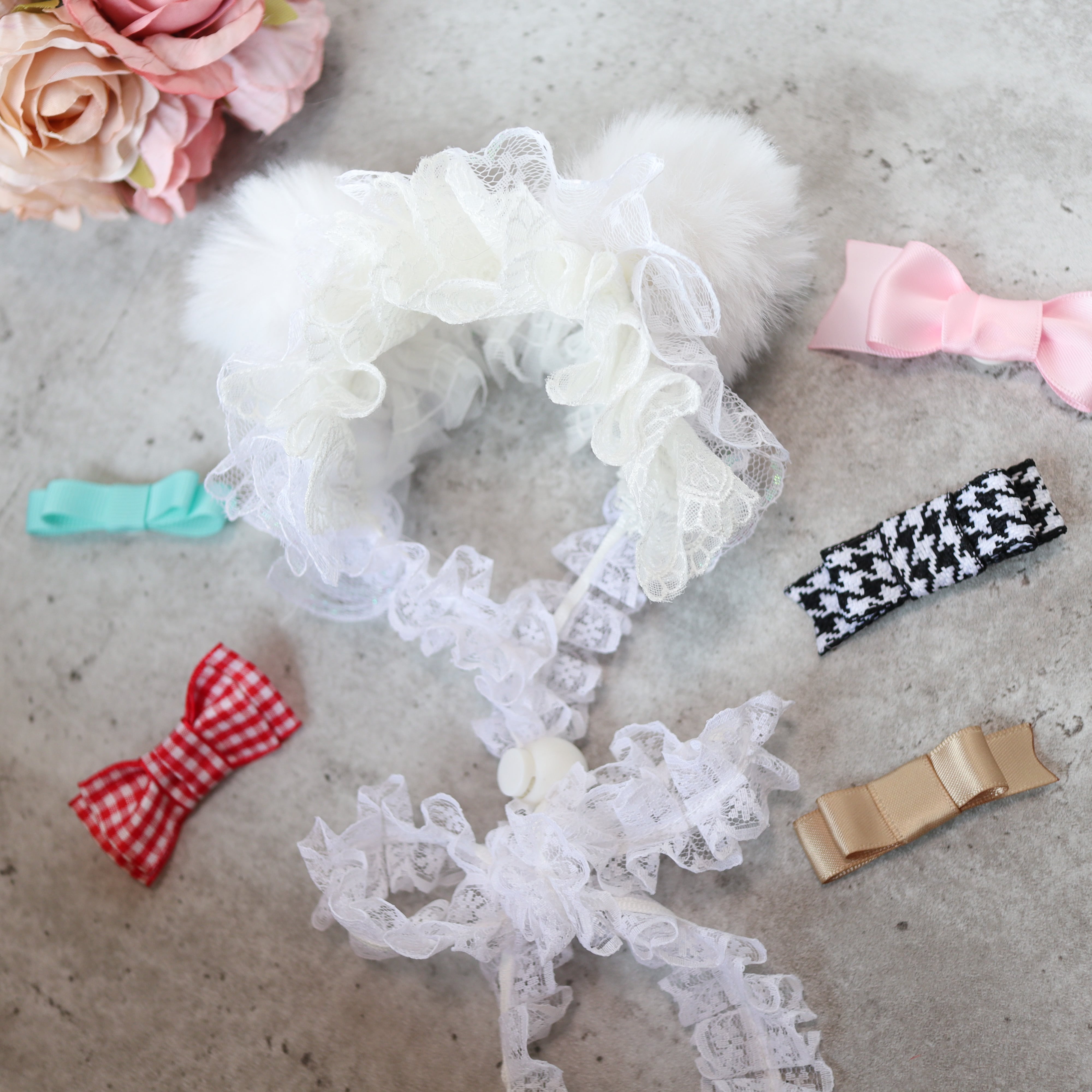 リボンを着せ替え♪