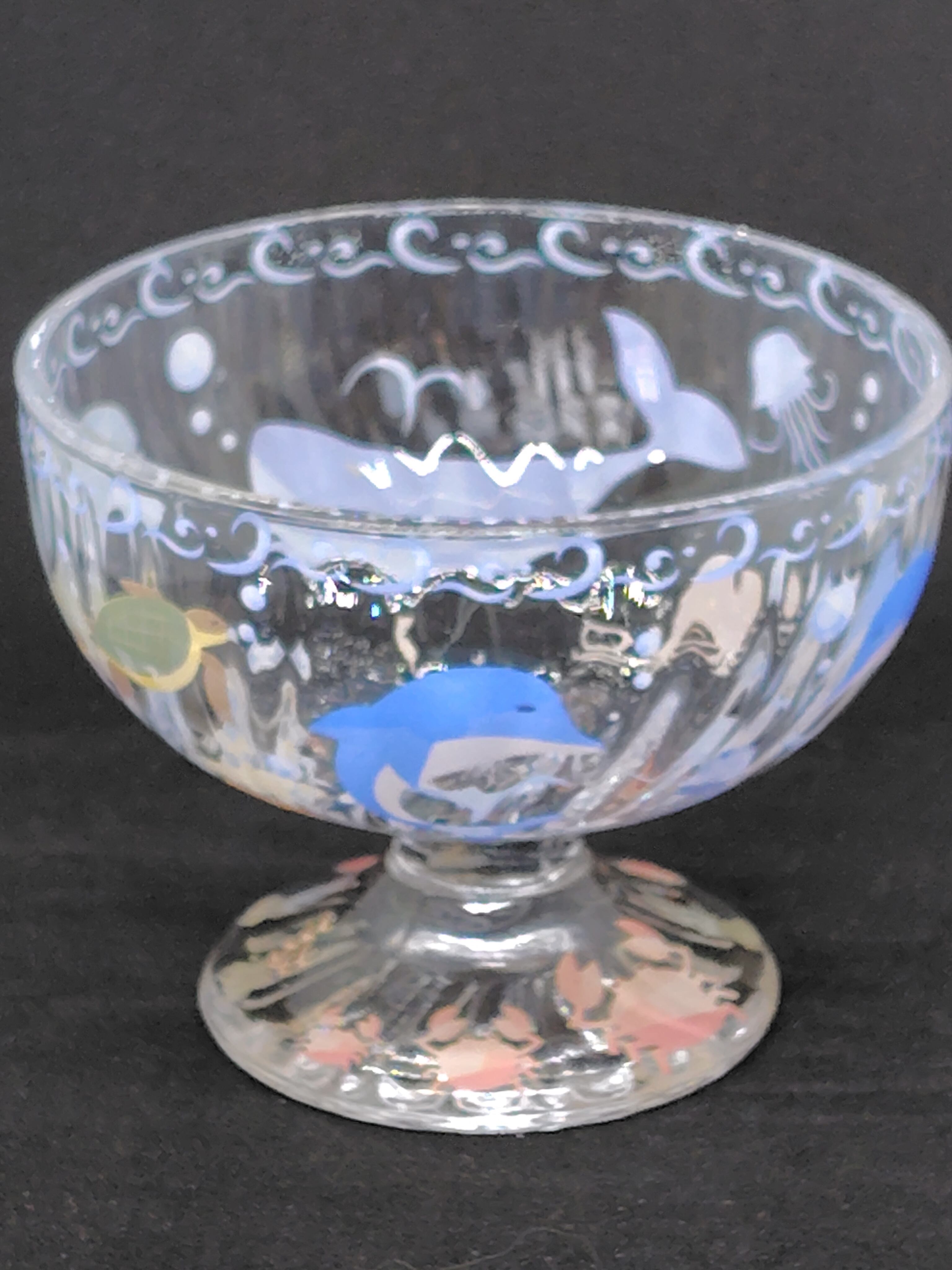 ポーセラーツ転写紙 ガラス用 海の仲間たち A5タイプ