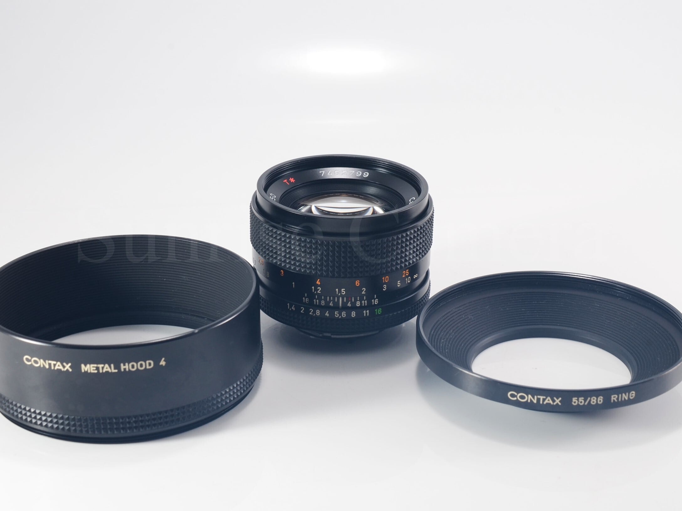 作例あり】CONTAX Carl Zeiss Planar T* 50mm F1.4 MMJ 整備済