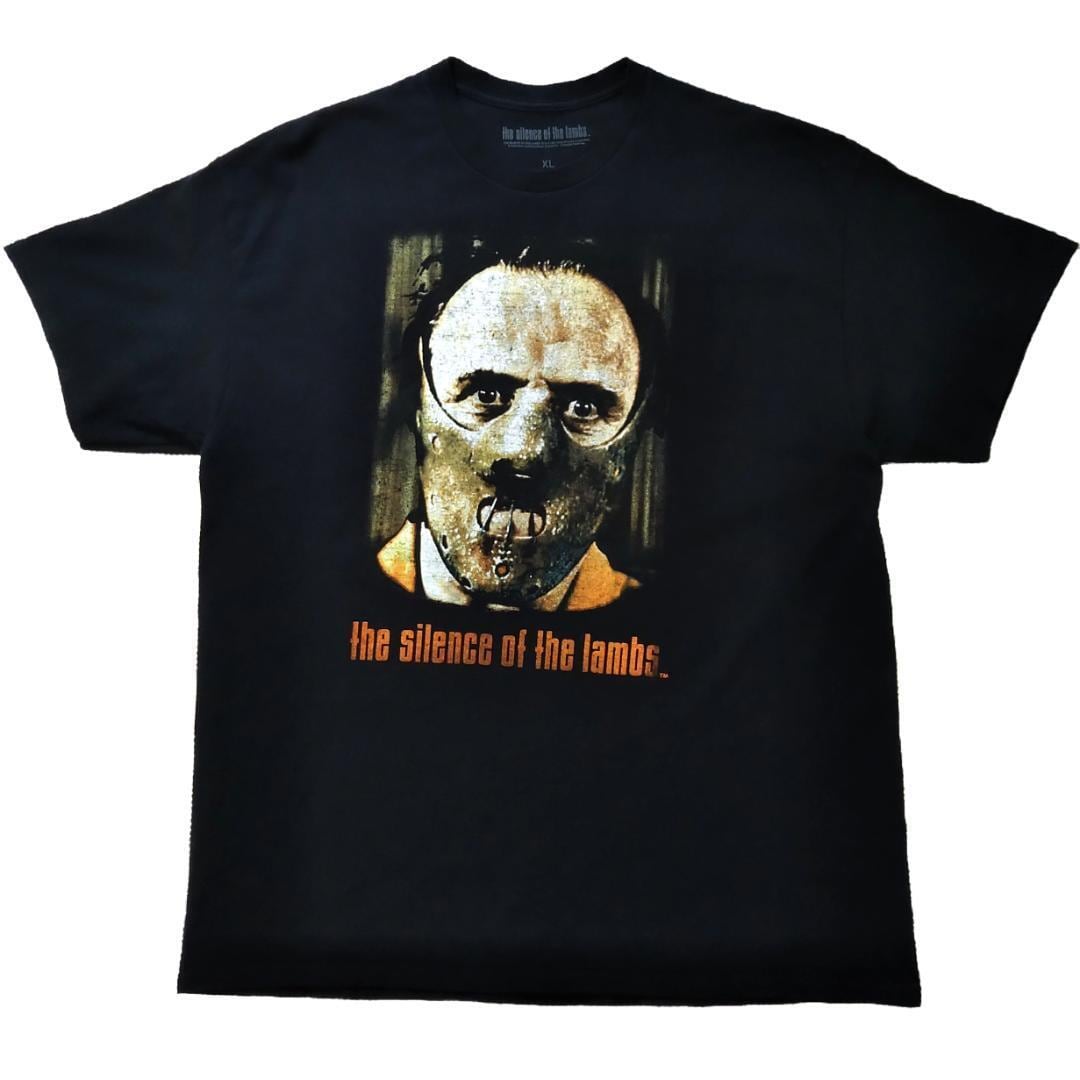 古着 羊たちの沈黙 Tシャツ XLサイズ 黒 ムービーT 映画T 海外公式  