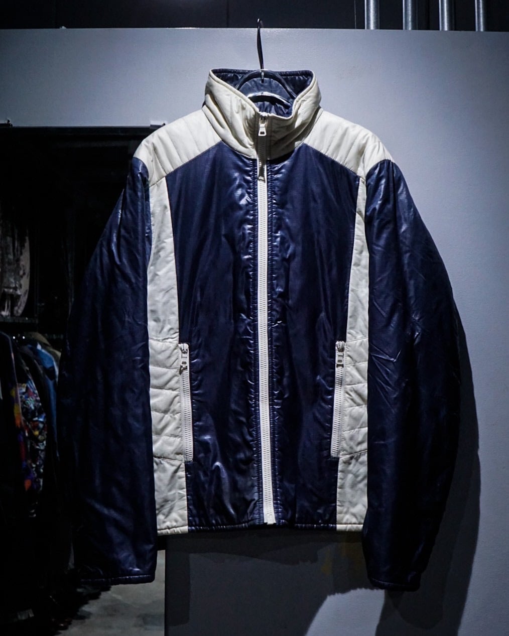 add (C) vintage】“PRADA SPORT” Switching Design Padded Nylon