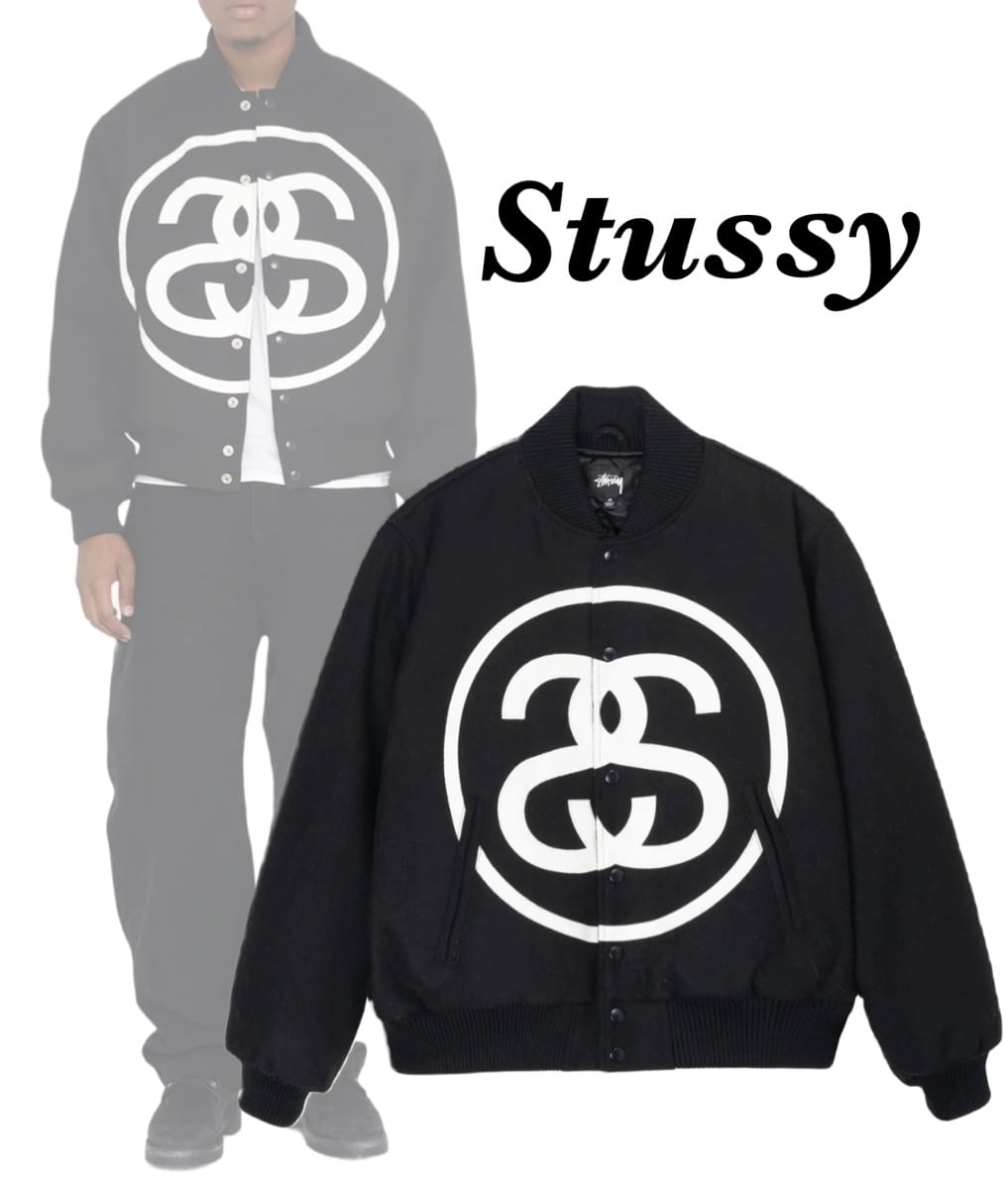 stussy ss-LINKロゴジャケット