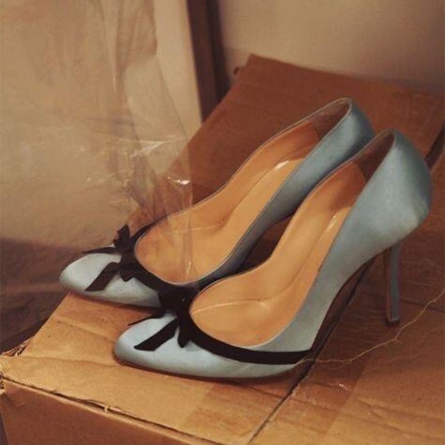 elegant stiletto pointed toe high heels <s2543>