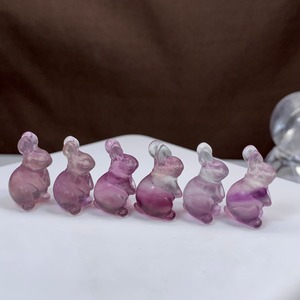 B03.フローライトうさぎさん大家族セット