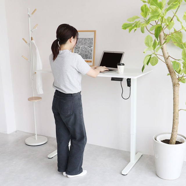 電動昇降デスク1400 -asc- デスク ワークデスク パソコンデスク 学習机 勉強机 平机