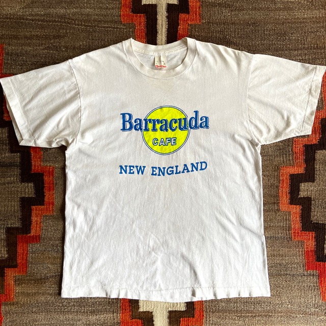 1980s  Barracuda Cafe Tee  L  Made in USA  H074