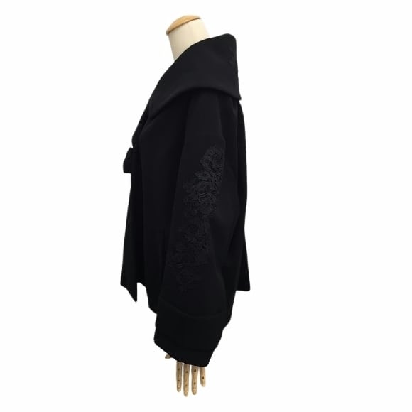 スーパービューティー ジャケット 袖レース 花モチーフ 2527017