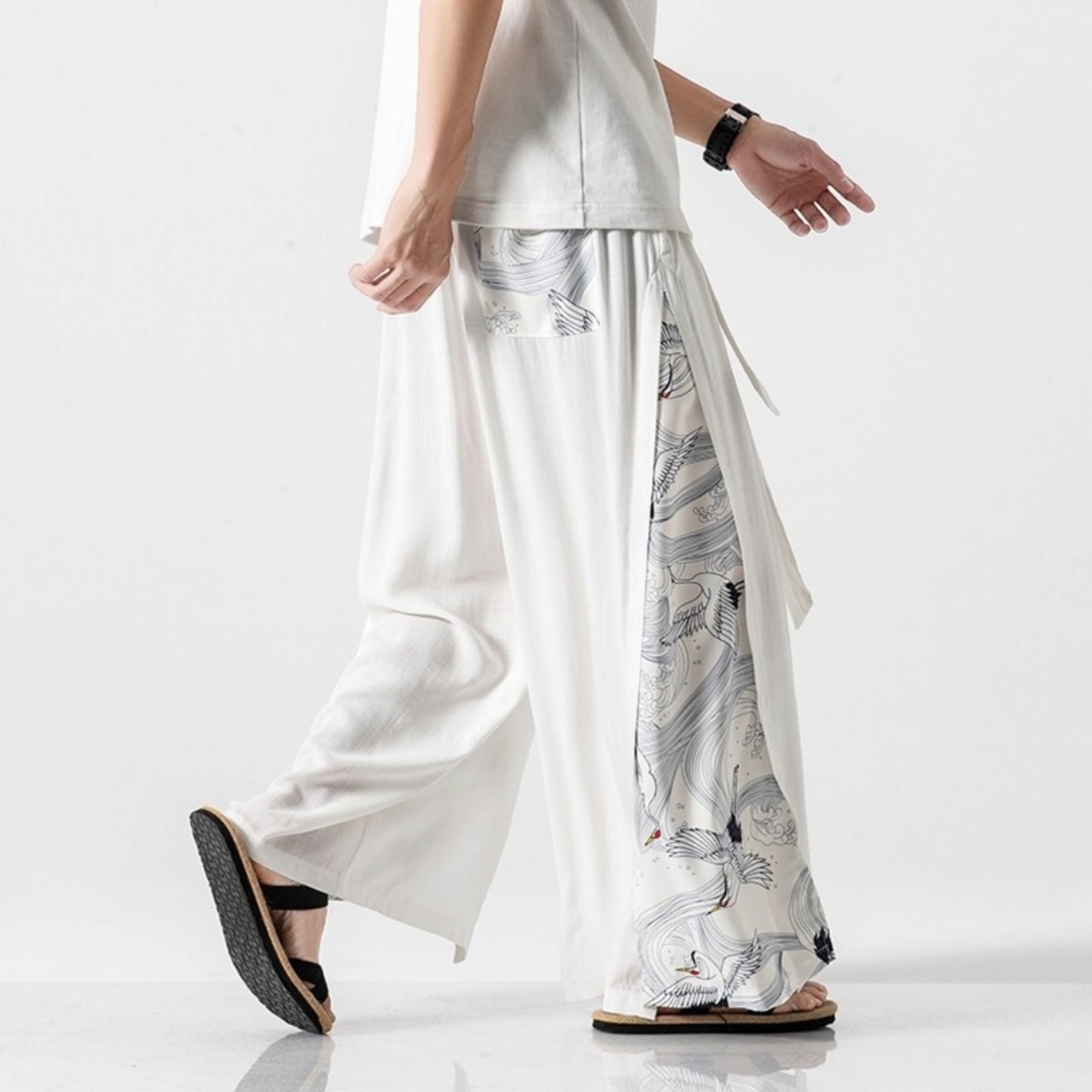 Pleated Panel Wide Pants TB2401・画像20