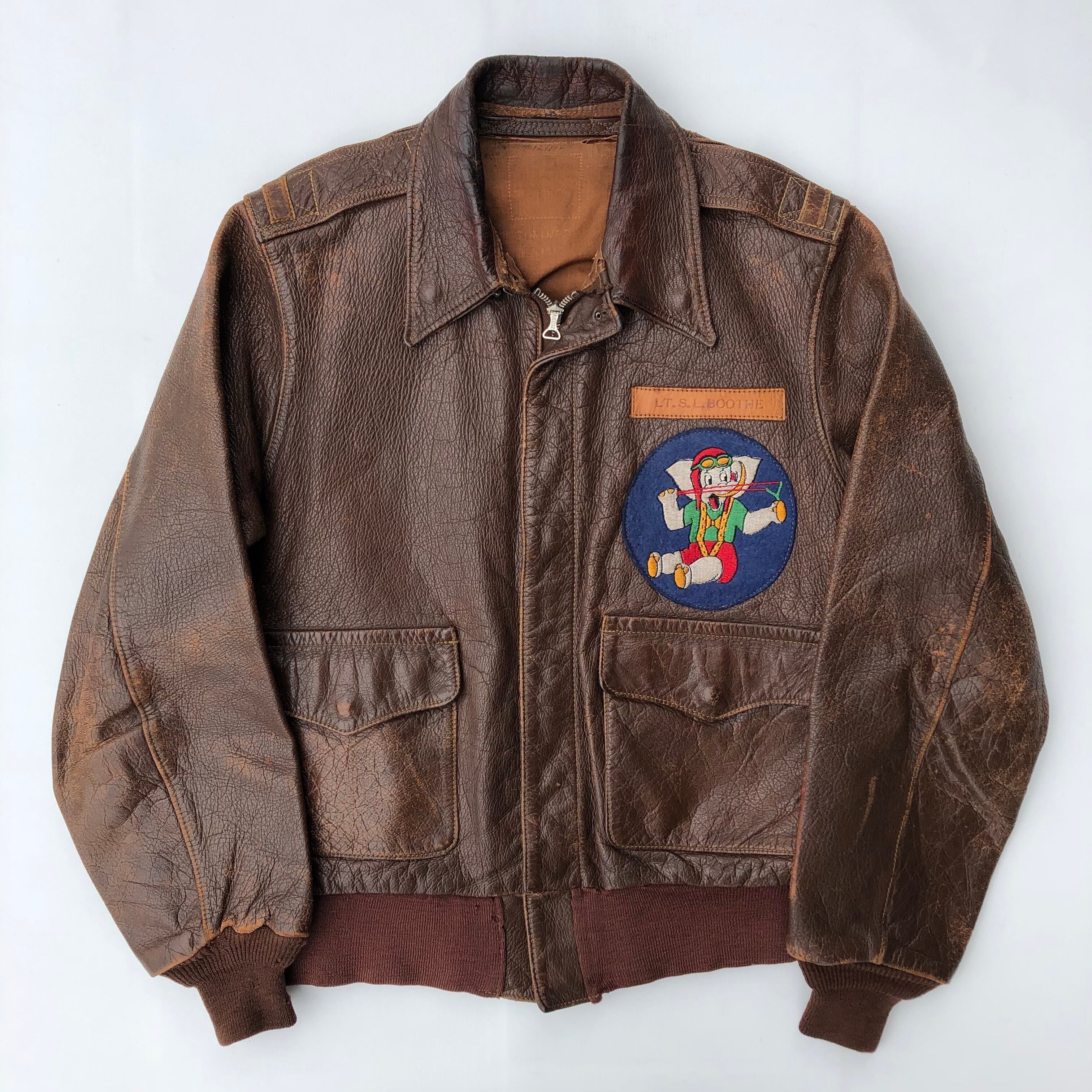 40's ヴィンテージ ミリタリー フライトジャケット USAAF JACKET