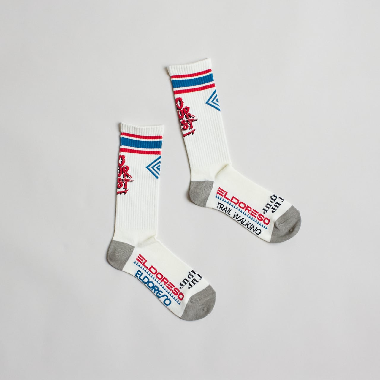 ELDORESO(エルドレッソ)DYB Middle Socks (Nat) メンズレディースランニングソックス