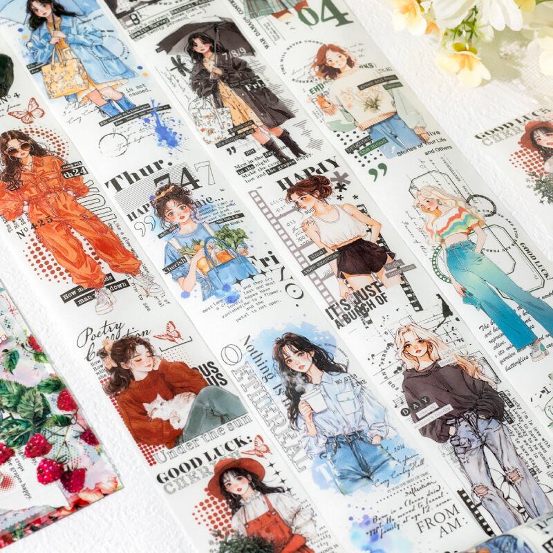 人物マステ120 人物 | Mignon 〜偶然見つけた雑貨屋さん〜