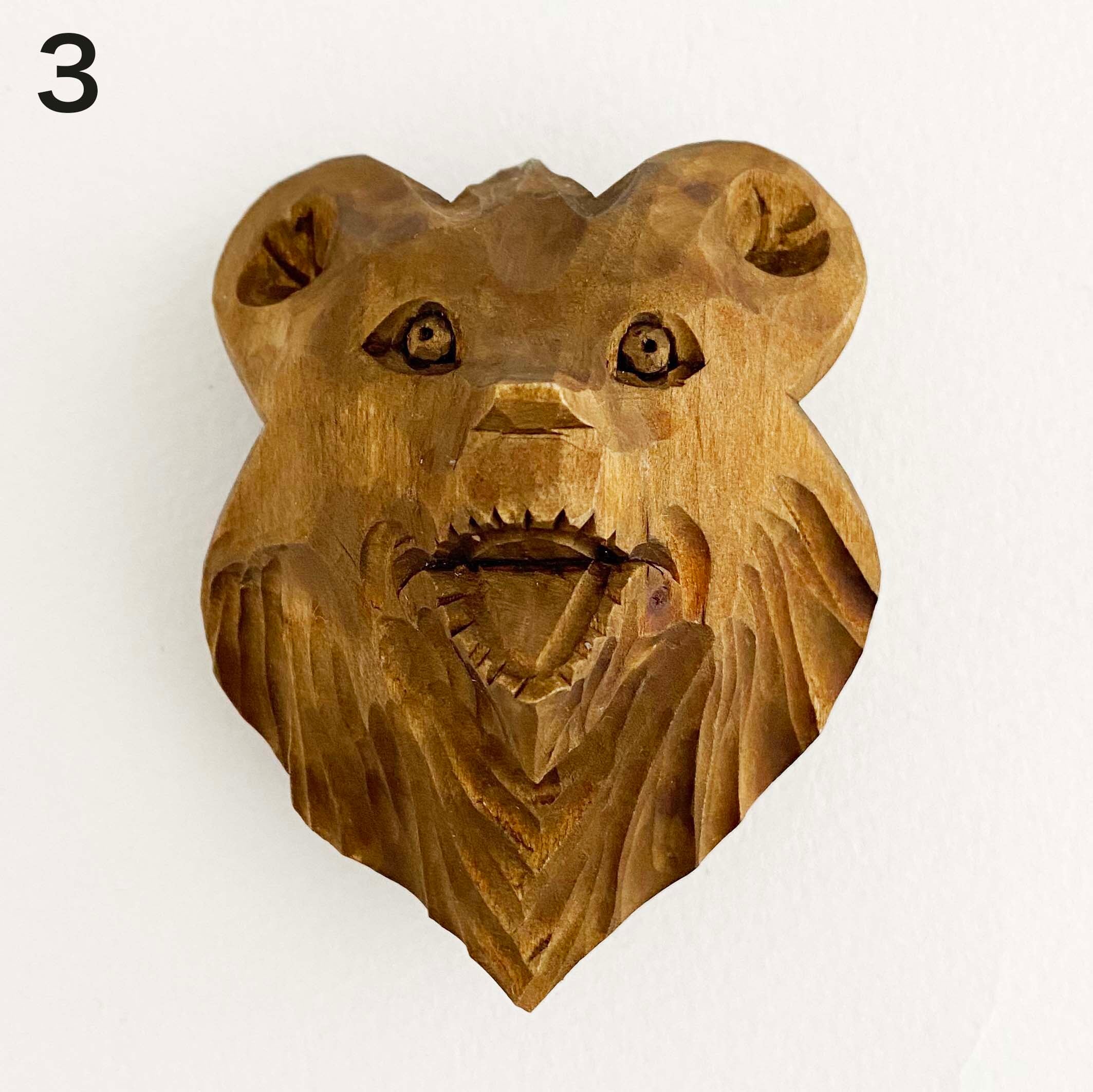 熊のループタイ / 大(ボゴロツコエ産)