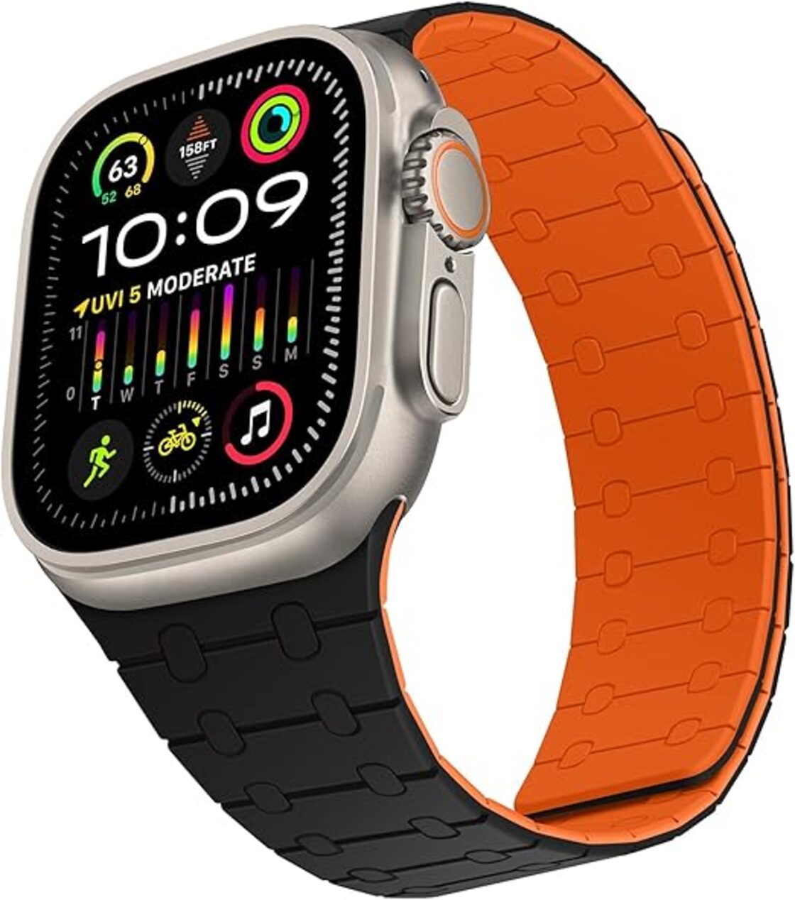 Apple Watch series9 ゴールド本体 バンド傷あり（Apple Watch Series 