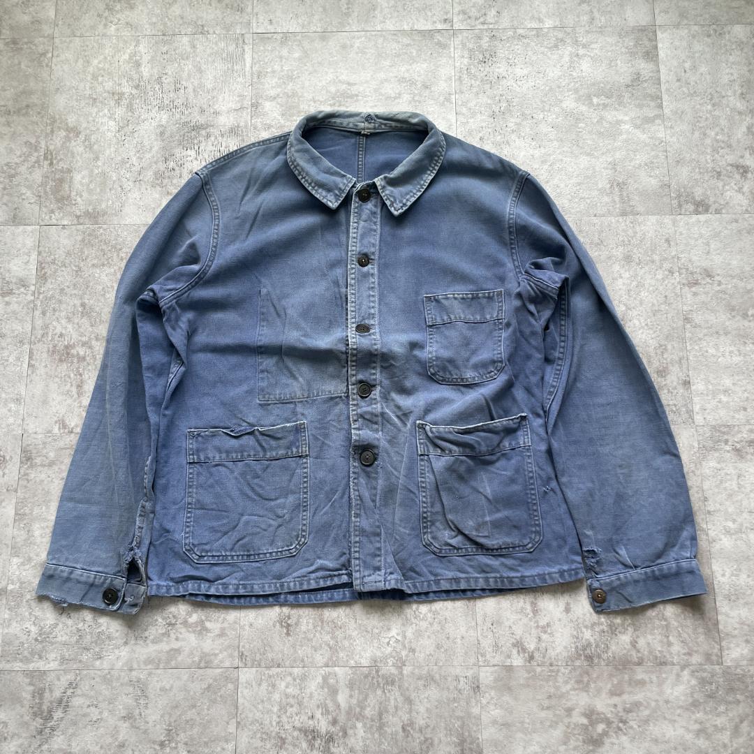 50-60s Adolphe Lafont 刺繍タグ フレンチワークジャケット | ib2