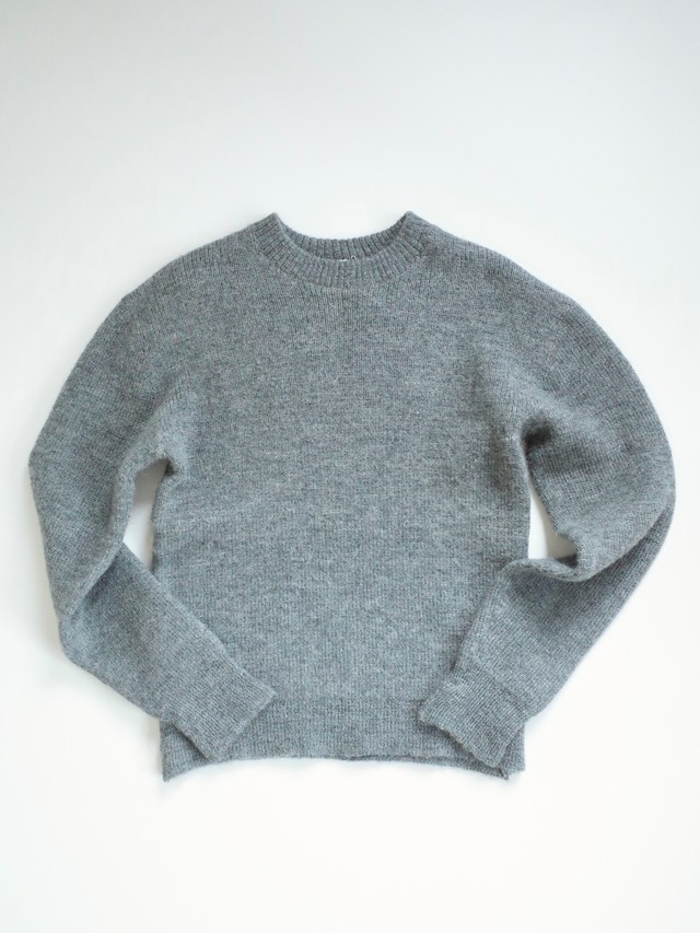 50s Germany plain knit sweater