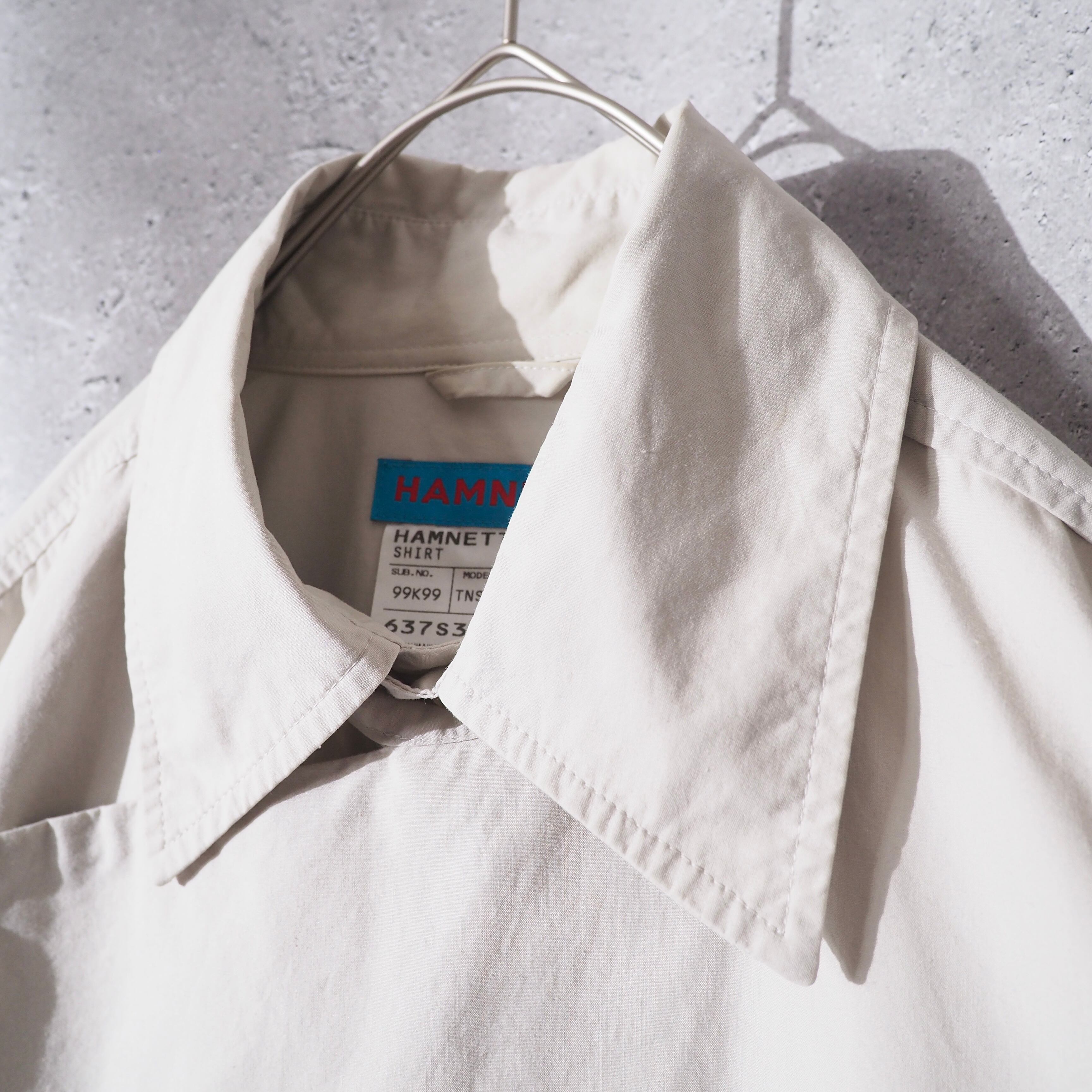 2000s " HAMNETT " Deformation silhouette shirt jacket