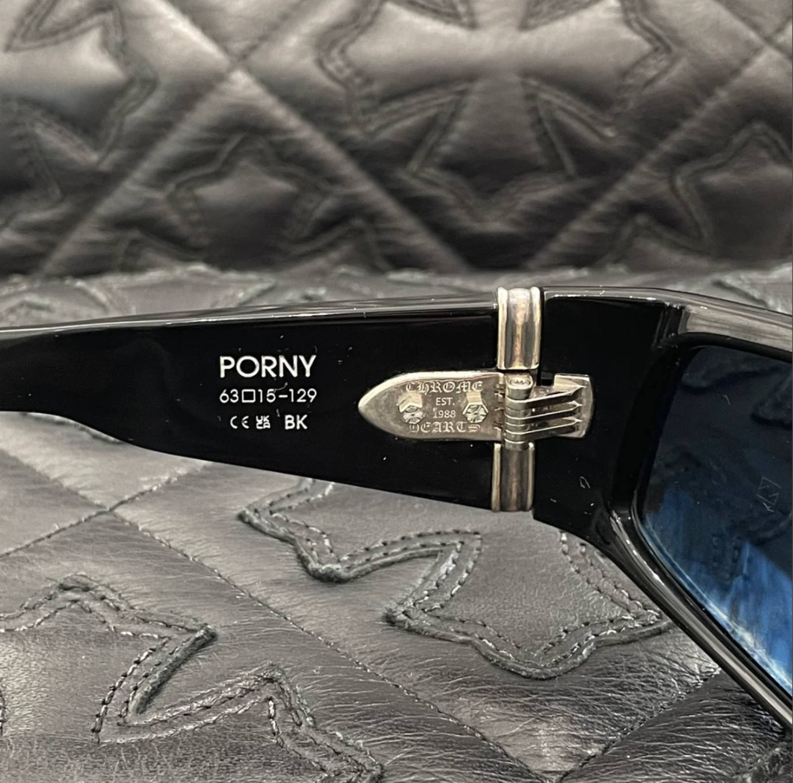 クロムハーツ　サングラス　バーニーズニューヨーク購入 Chrome Hearts クロムハーツ BOX OFFICER ダガー サングラス (CHROME