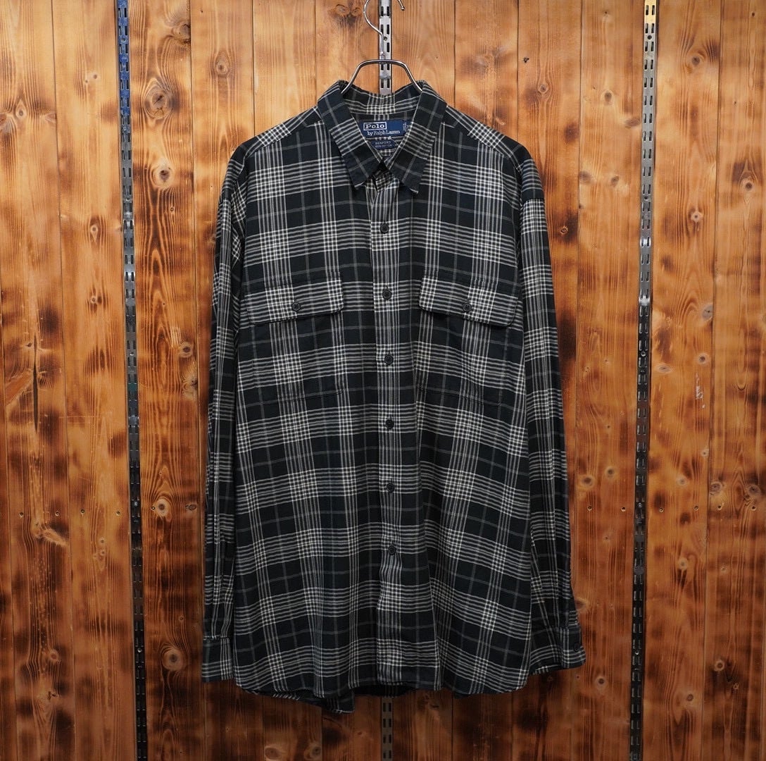 90s patagonia ヘビーフランネルシャツ M/パタゴニア ポルトガル製